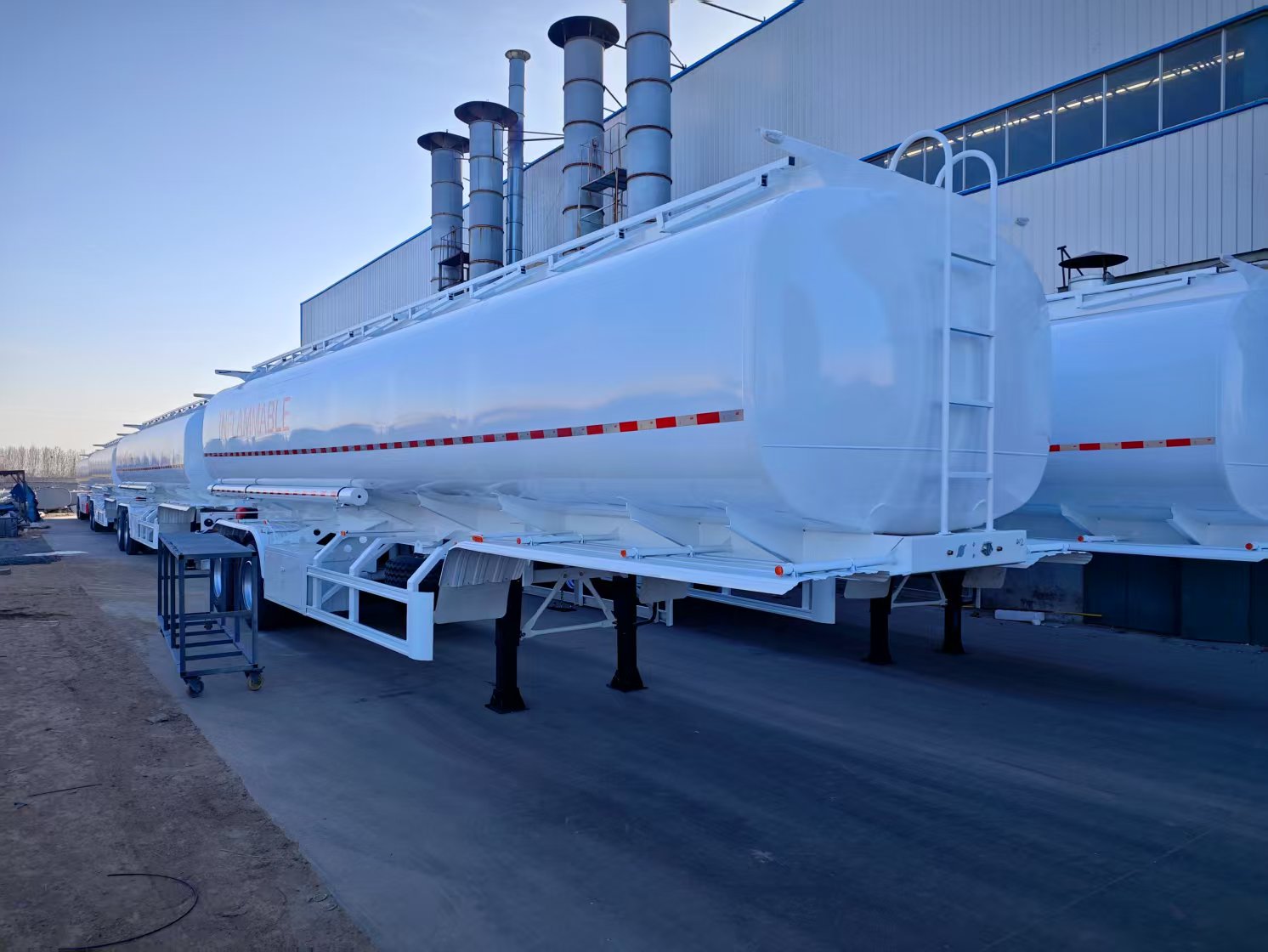 Derun Tanker Semi-trailer spediti alla Repubblica Democratica del Congo