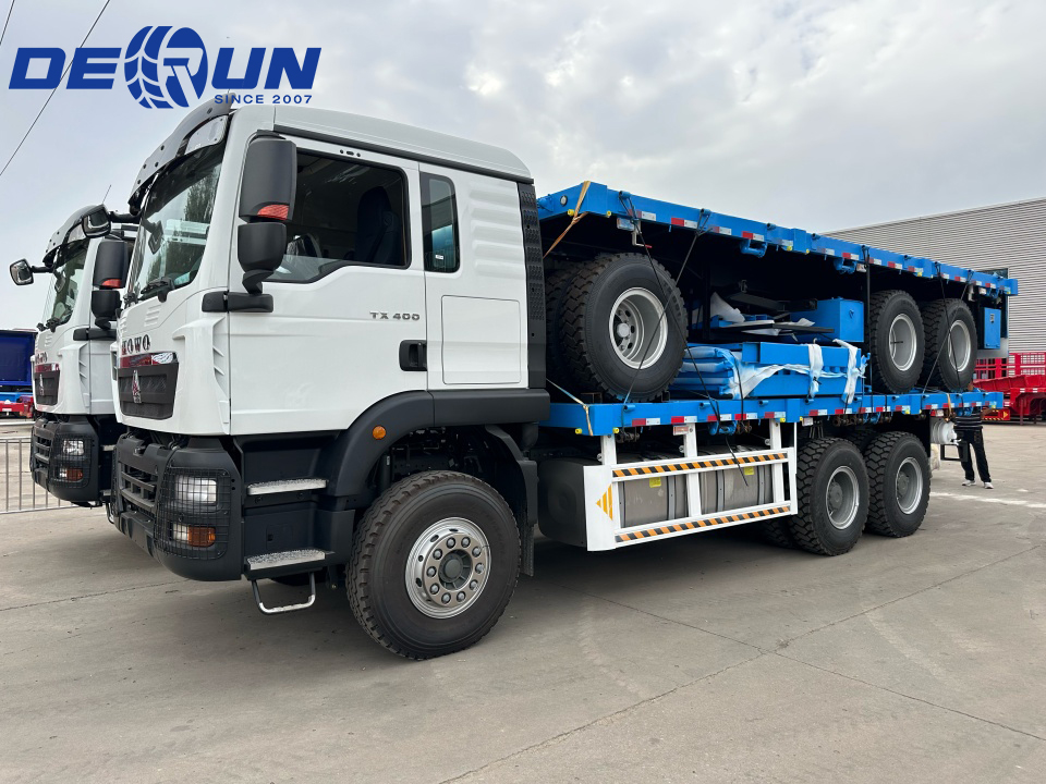 Tre set di rimorchi Howo TX da 400 cavalli saranno spediti in Somalia