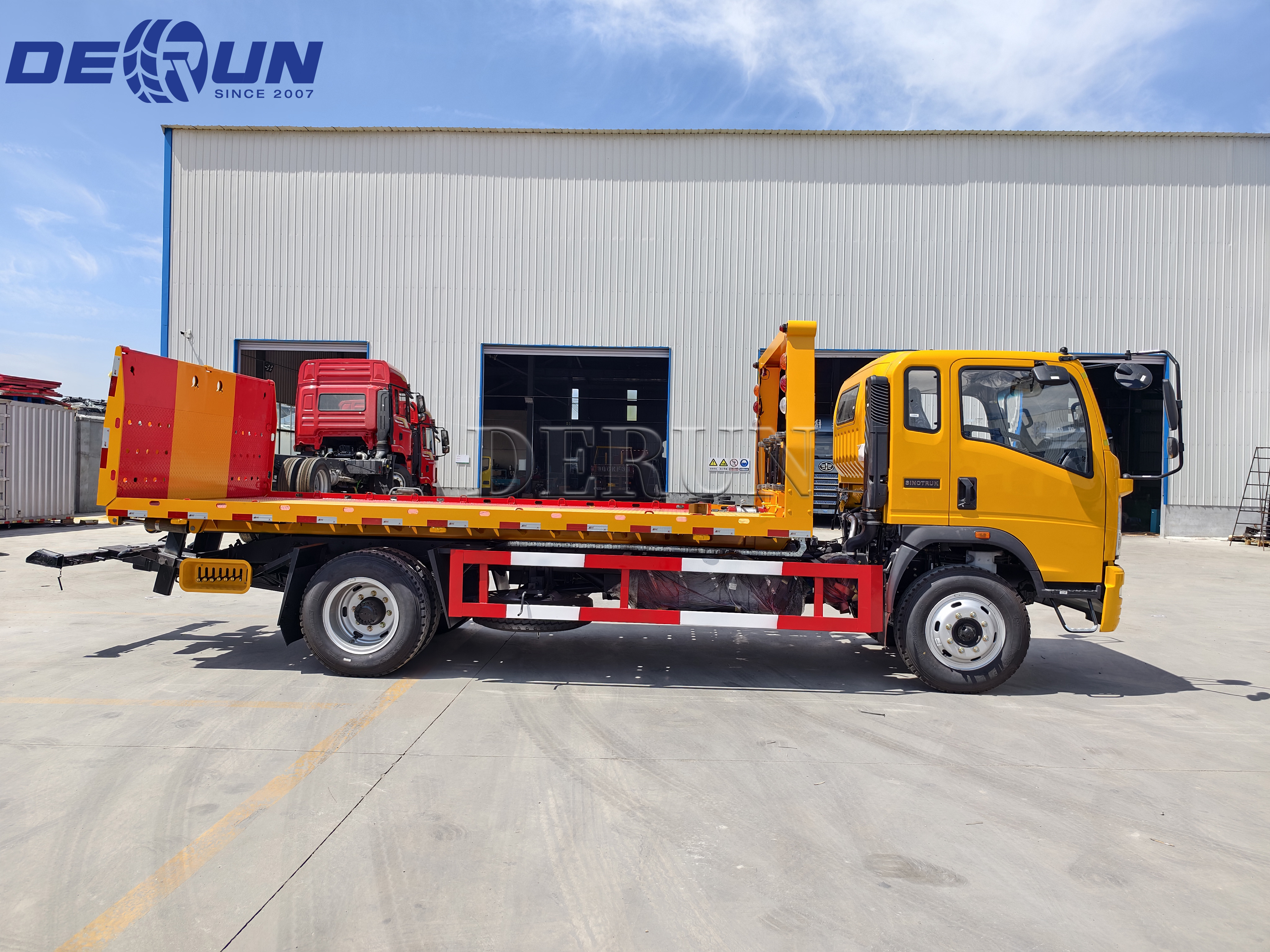 Il camion demolitore Sinotruk Howo 4x2 verrà spedito in Nicaragua