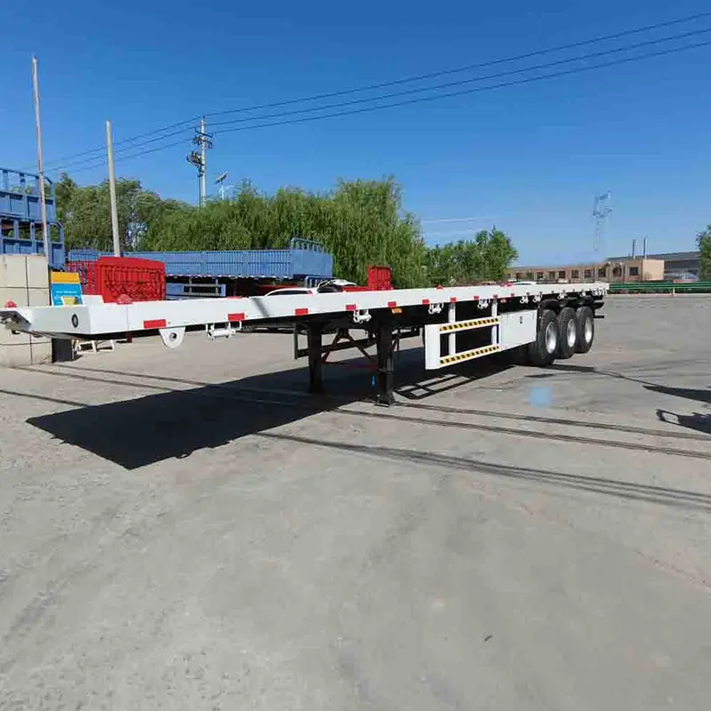 Trailer a piatto a 3 assi Progettato per la Tanzania